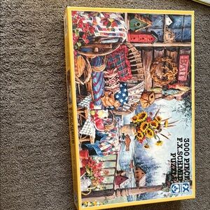 3000 Piece Puzzle - Colorful Rustic Scene